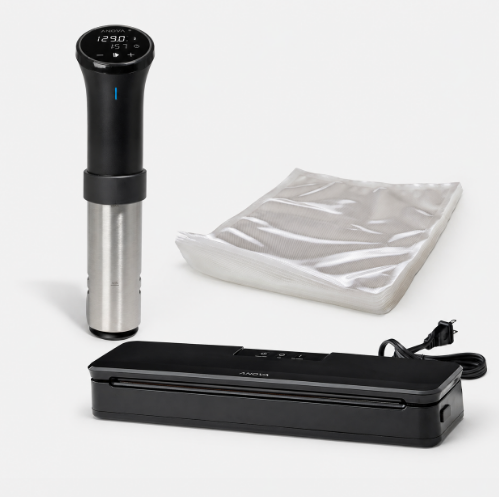 Anova - Sous Vide Starter Kit – Cooker, Vakuumpakker & Bio Poser - Fri fragt og klar til levering - Prismatch