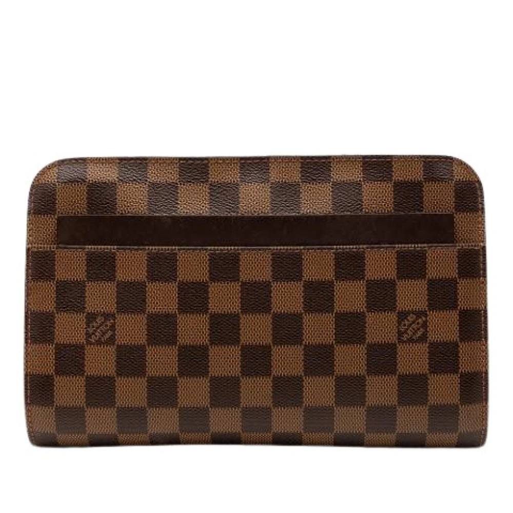 Louis Vuitton Vintage Pre-owned Saint Louis Pochette - Vintage - Dame - Brun - ONE SIZE - Læder