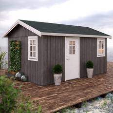Stuga Hedwig 14,9 M² Brunröd Plåttak