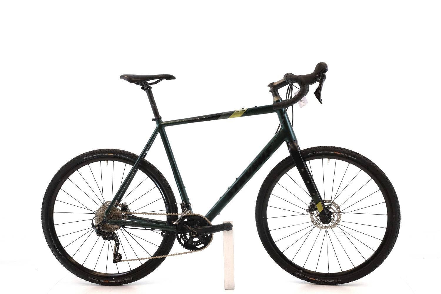 Stevens Gavere 2021 - Shimano GRX - Fulcrum Rapid Red 900 DB, Axle: QR12x100/142 mm, 2-WAY FIT ready, Tubeless ready - 096 / 62 / Green (62)