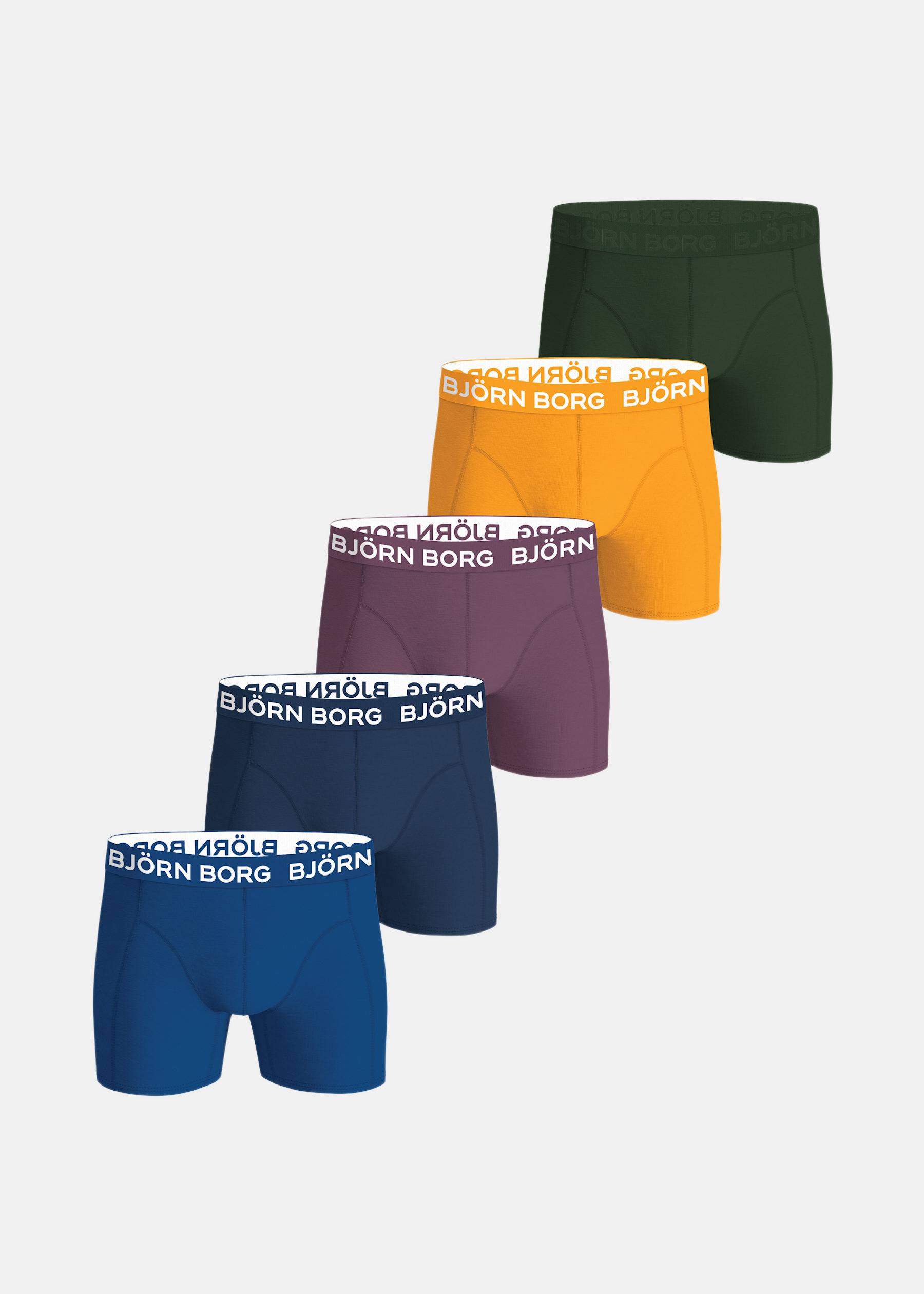 COTTON STRETCH BOXER 5p