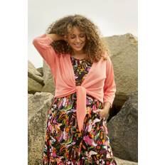 Zhenzi Bolero Cardigan Coral 200170, størrelse XXL (58)