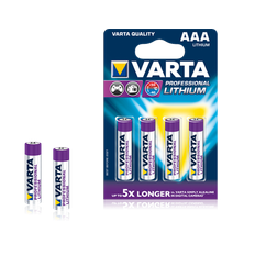 Varta Professional Lithium AAA 1,5V batteri (4 st.)