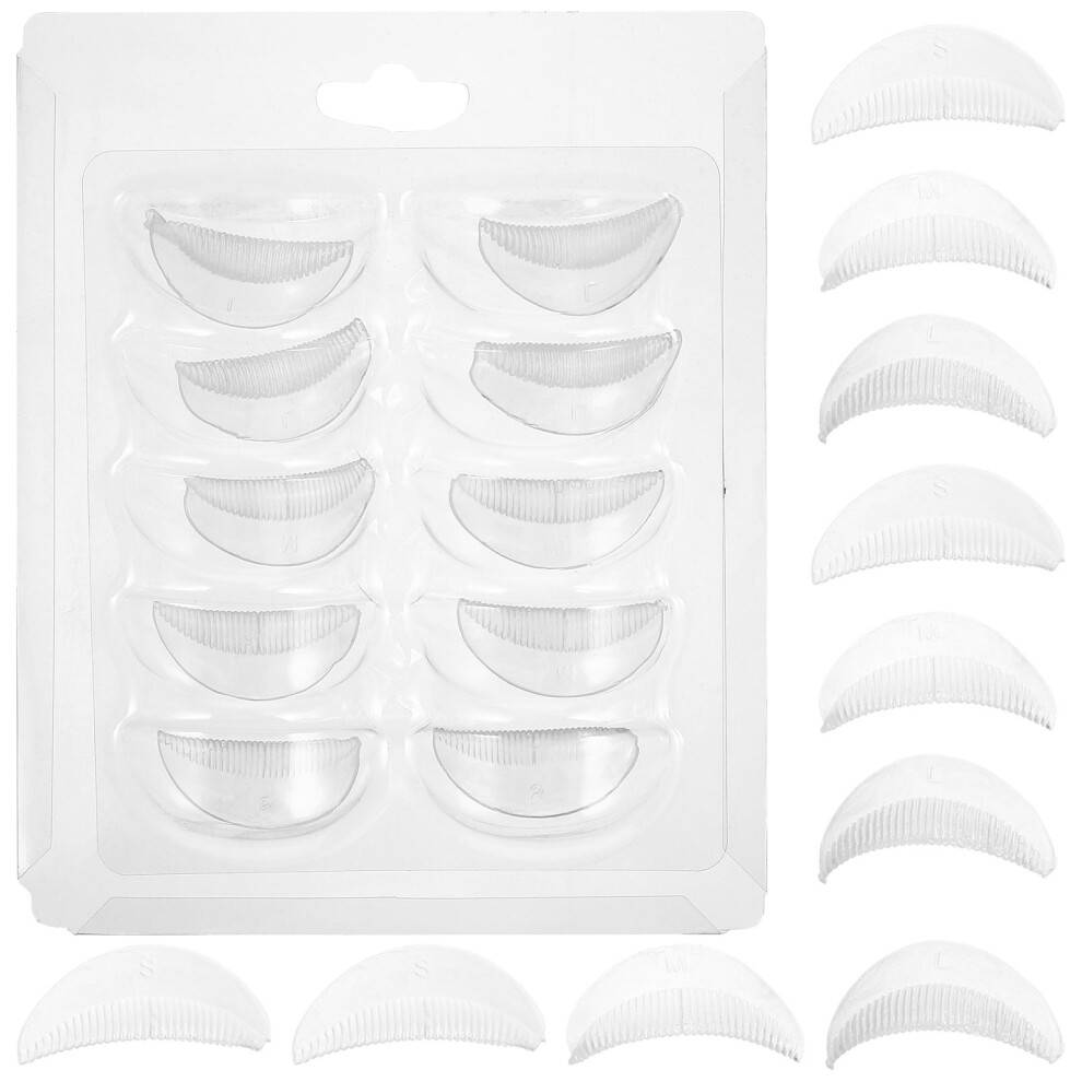 20Pcs Ögonfransperm Skivor Ögonfransvågare Silikon Ögonfransvåg Pads