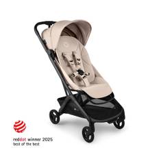 Bugaboo Bugaboo Butterfly 2 Complete Black/desert Taupe - Desert Taupe Klapvogne & Barnevogne hos Magasin