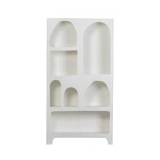 WOOOD Caz reol - 180x95 - white
