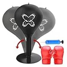 Desktop Punching Bag | Tabletop Boxing Ball | Stress Buster Punching Bag | Suction Base Punching Bag | Boxing Speed Ball Compact And Portable Design For Kids Adults