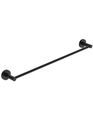 Håndklædestang i metal B63 cm - Mat sort