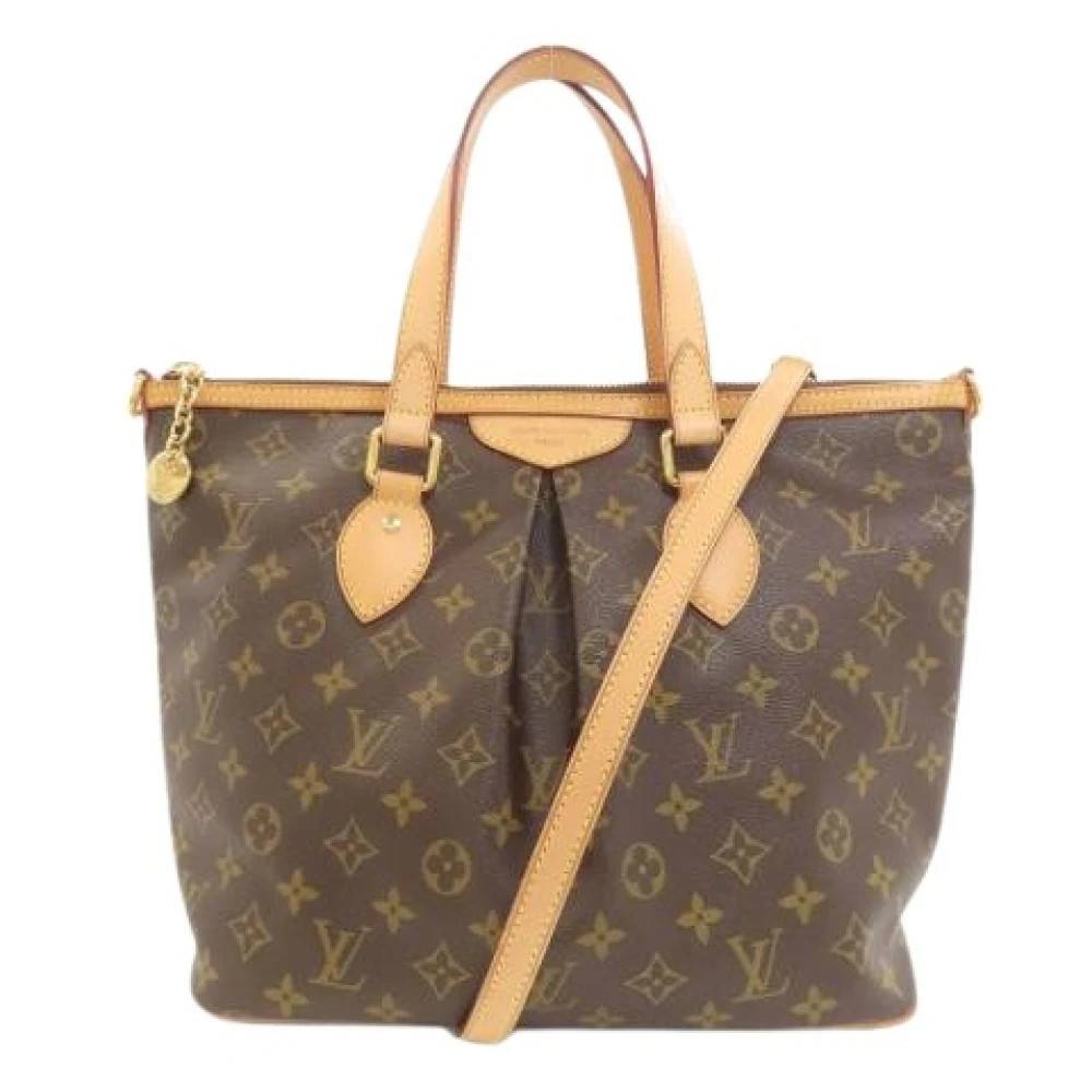 Louis Vuitton Vintage Pre-owned Canvas Håndtaske - Vintage - Dame - Brun - ONE SIZE -