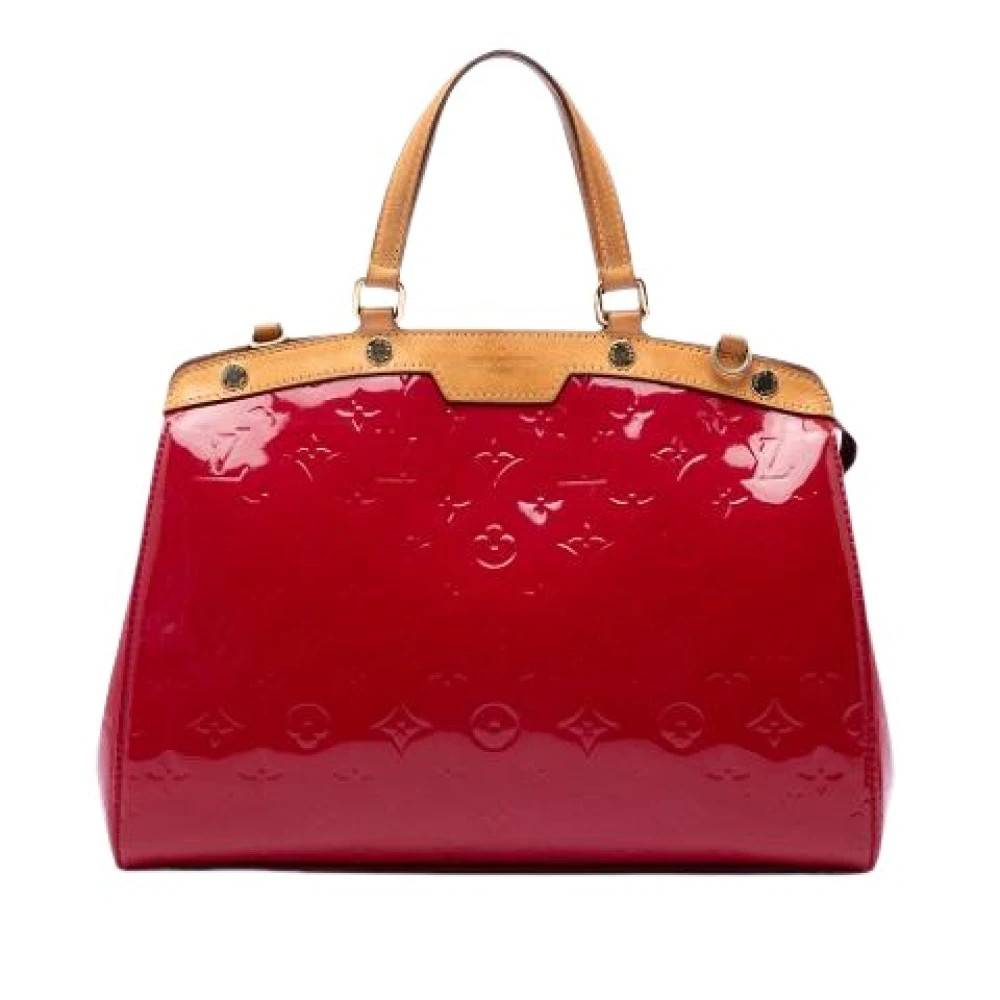 Louis Vuitton Vintage Pre-owned canvas tasker - Vintage - Dame - Rød - ONE SIZE -