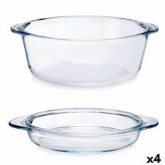 Kastrull med lock Pasabahce 1017138-59003 Transparent 2,1 L (4 antal)