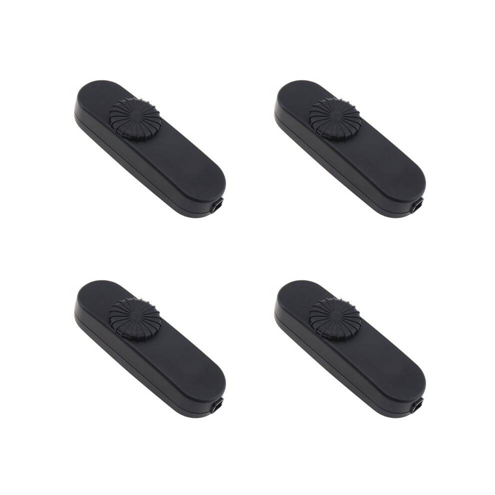 4X LED Dimmer Full Range Rotary Dimmer Inline Lamp for 220V Table Lamp / LED Lamp / Halogen Bulbs