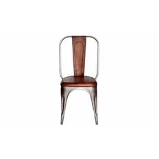 Industri stol shiny/brun