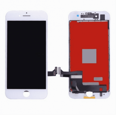iPhone SE 2020/2022 Glas med Original Skärm LCD Display - Vit