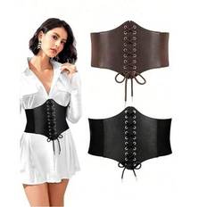 1pc Women&#39;s Waist Trainer Corset, Tight Waist Cincher - Black - L,M,S,XL,XS,XXL