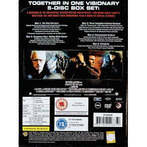 Blade Runner (Five Disc Ultimate Collector´s Edition) (Harrison Ford) (DVD)