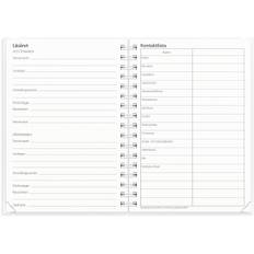Almanacka Burde 1258 Loggkalendern 25-26 A6