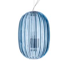 Foscarini - Plass Media Pendel Azzurro (blå) - Pendellamper - Luca Nichetto