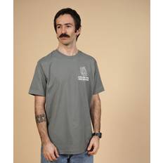 ELSK Explore CH Men's Brushed Tshirt Herr Kortärmade Stl. S - Från Magasin - 216 Castor Gray (S)