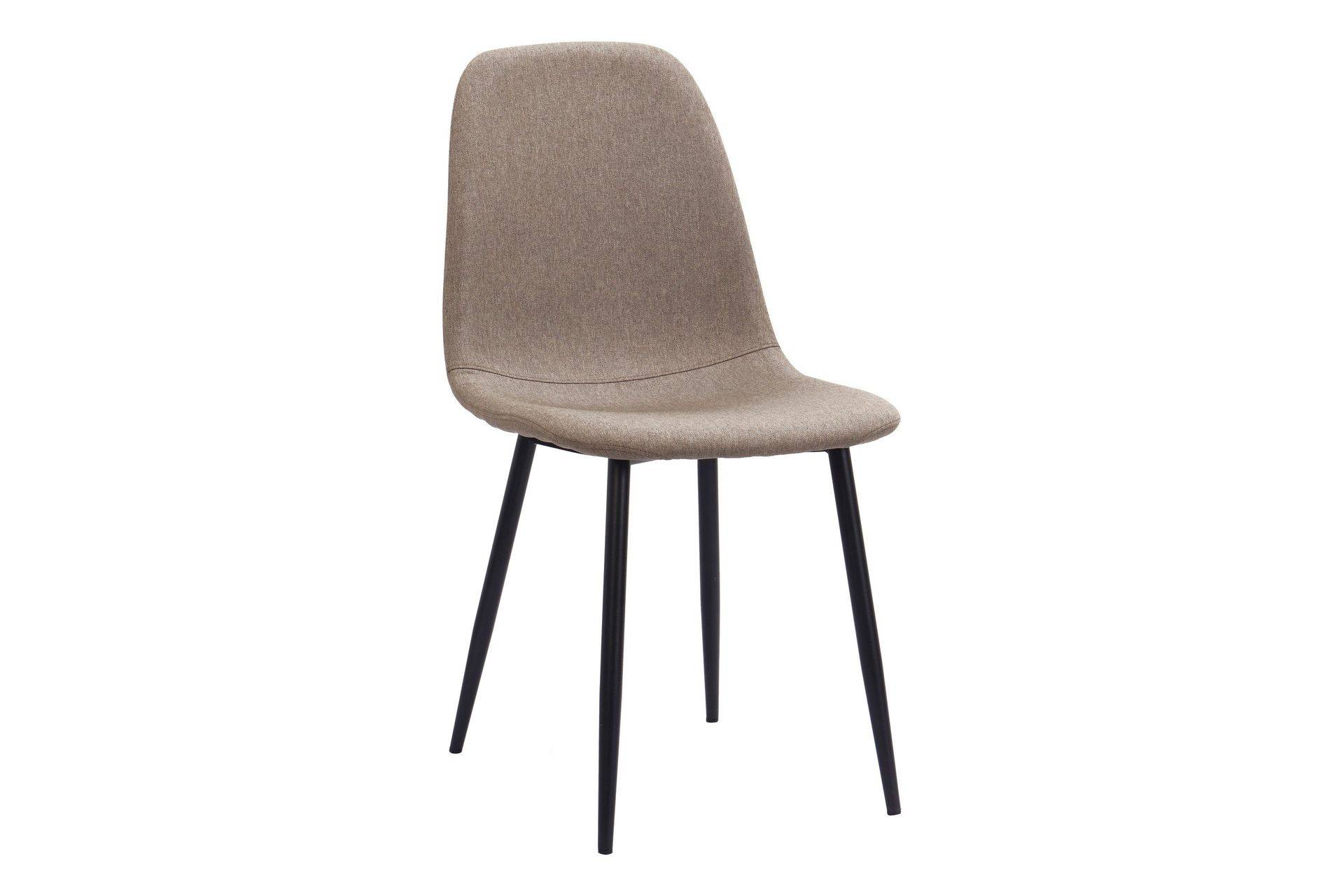 Basic Home Nibe Matstol - Brun/Metallben Svart & köksstol Brun Metall