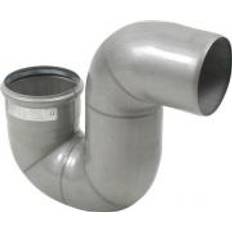 Blücher EuroPipe vandlås 87,5°. 110mm, med o-ring, syrefast