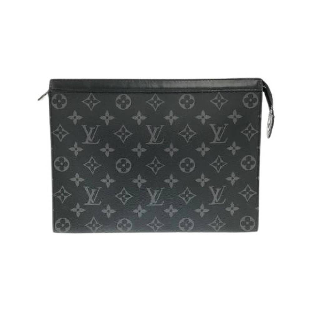 Louis Vuitton Vintage - Pre-owned Pochette Voyage Monogram Eclipse Pouch Vintage - Herr - ONE Size -
