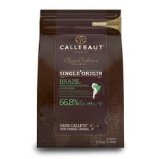 Callebaut Brazil Mørk Chokolade - 66,8%, 2,5 kg - BEDST FØR 09/25