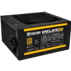 Kolink Enclave 80 PLUS Gold-strømforsyning, modulær - 500 watt med strømkabel