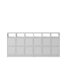 Muuto Stacked Reol Konfiguration 1 Grå