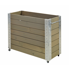 Blomlåda Cubic med Hjul PLUS