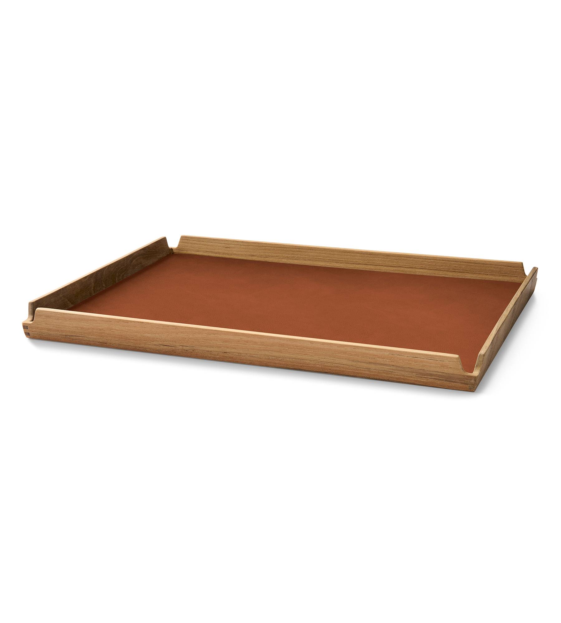 LIND DNA - Teak Tray Airy Rust · NEW L: L:47 x W: 37 x H: 3,5cm.