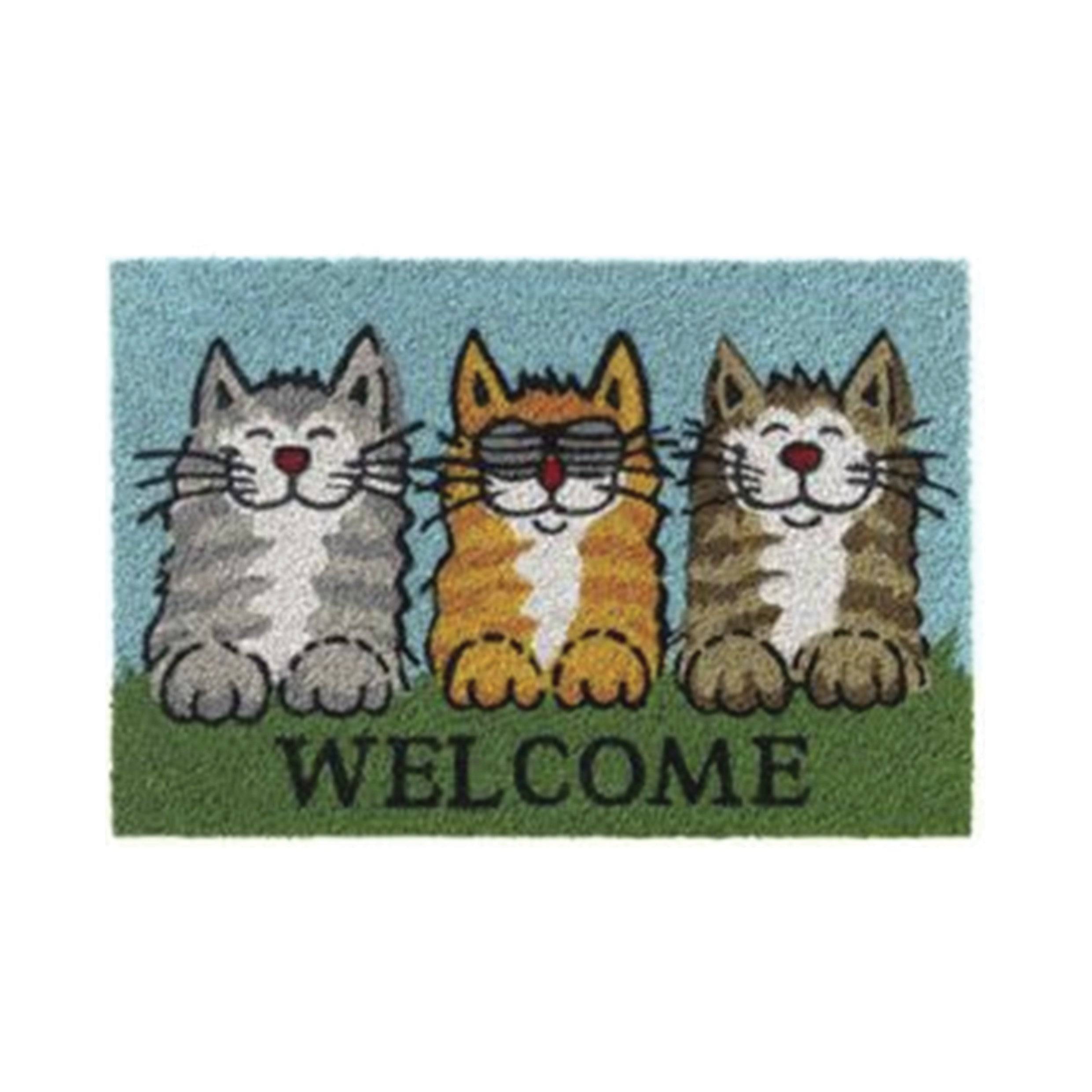 Dørmåtte - Katte (Welcome)