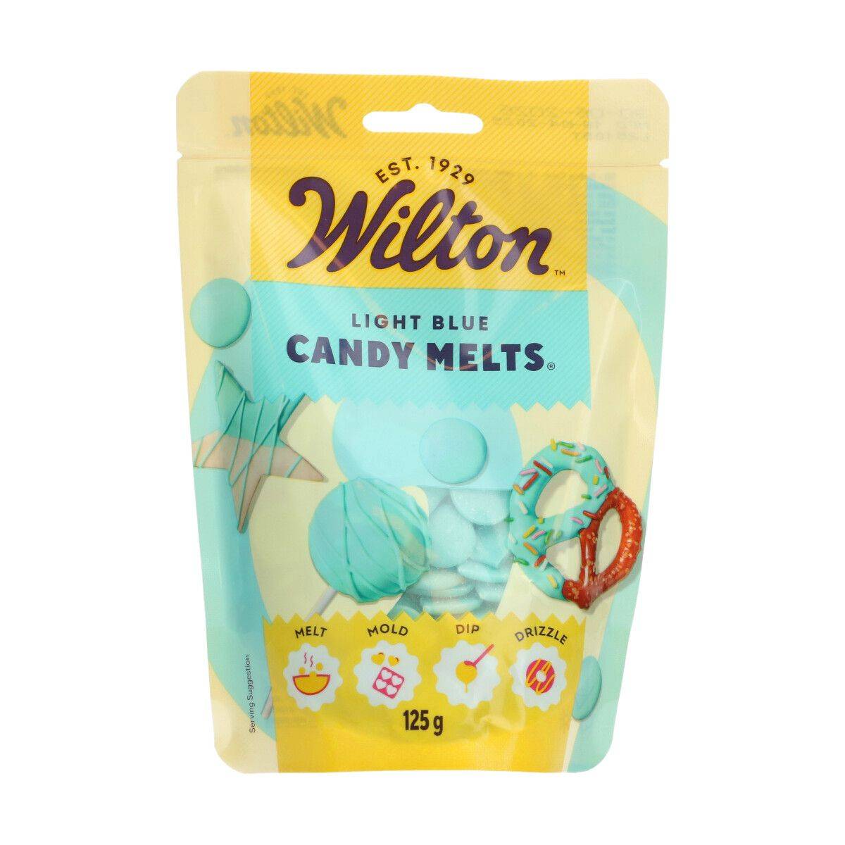 Wilton Candy Melts® 125g - Ljusblå