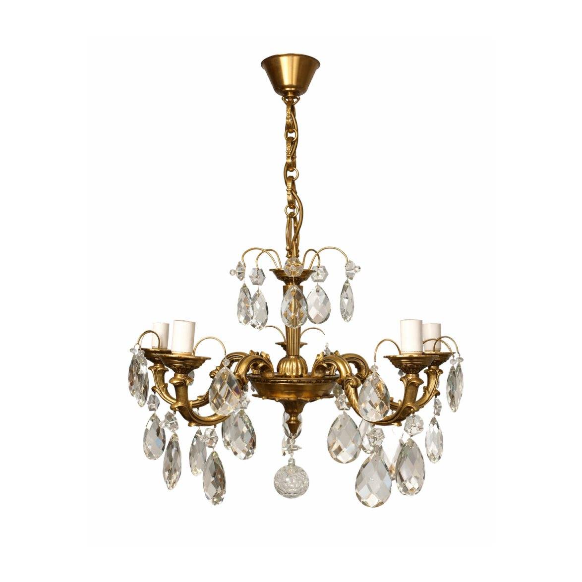 Vintage by Bright 1-2-3 Kristallkrona 50 cm