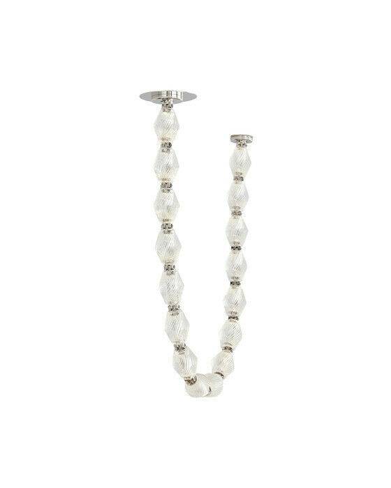 Visual Comfort Collier 48 takpendel 3000K nickel - Silver