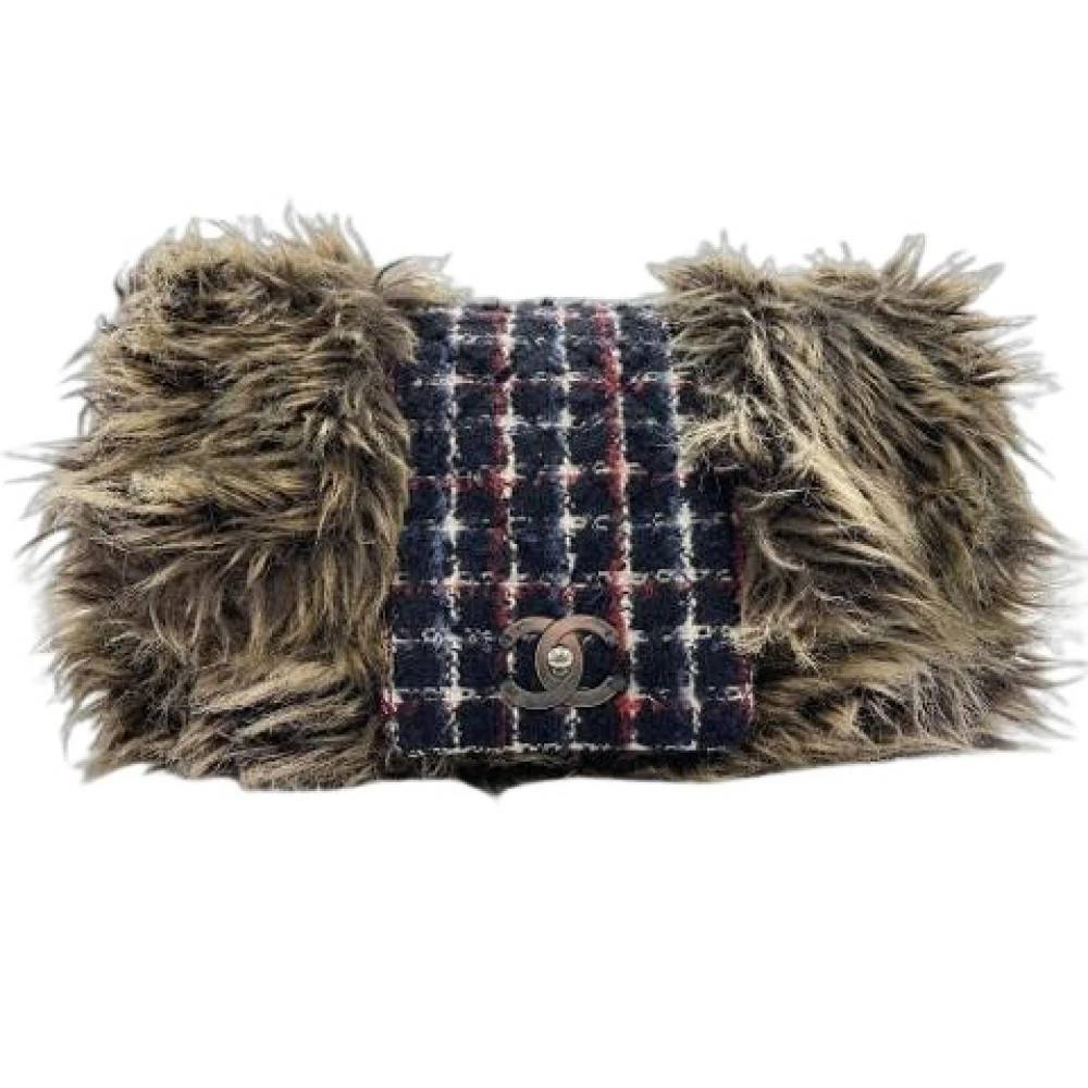 Chanel Vintage Pre-owned Stof chanel-tasker - Vintage - Dame - Flerfarvet - ONE SIZE -