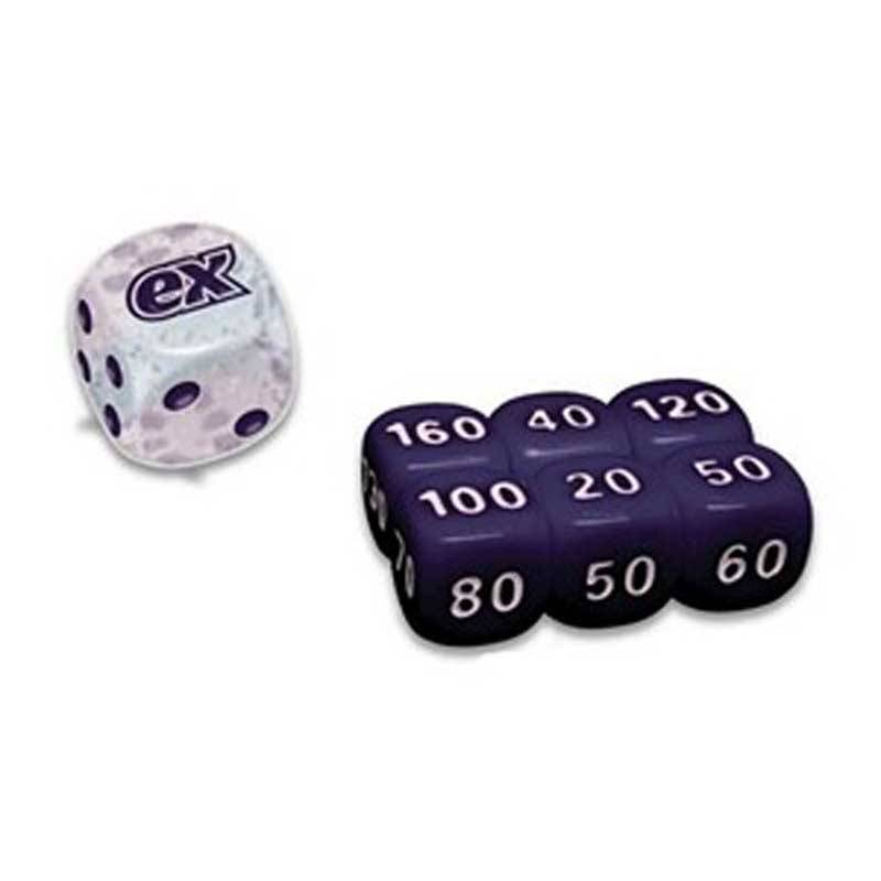 Paldean Fates Damage Counter Tärnings Set, 6 Plus Bonus Tärning (Från Elite Trainer Box)