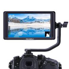 Feelworld F5  5" 4K HDMI camera monitor with powerOption and Swivel Tilt Arm