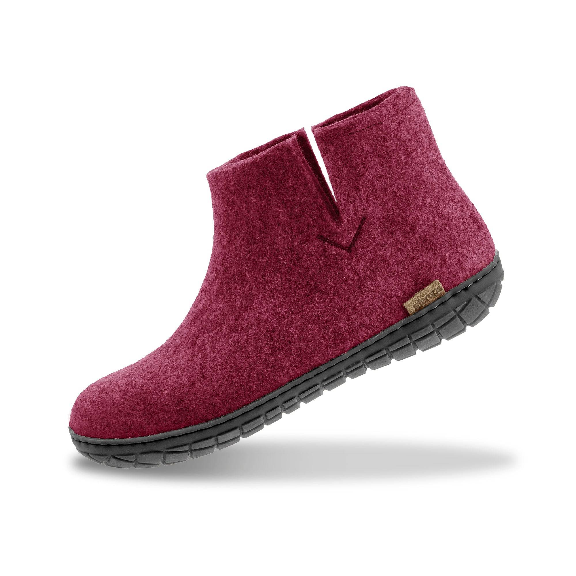 Støvle med naturgummisål - sort - Cranberry - 38