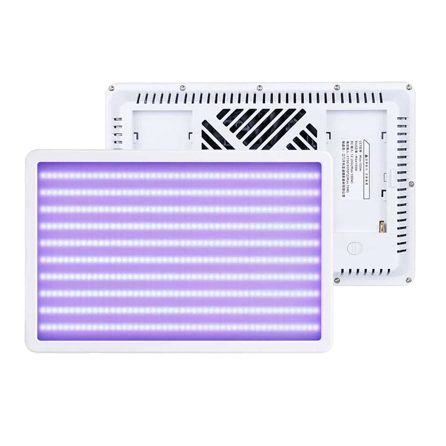 Ljuspanel LED 100W RGB + softbox för foto