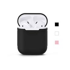 AirPods (1/2) | DeLX Premium Silikone Cover - Sort