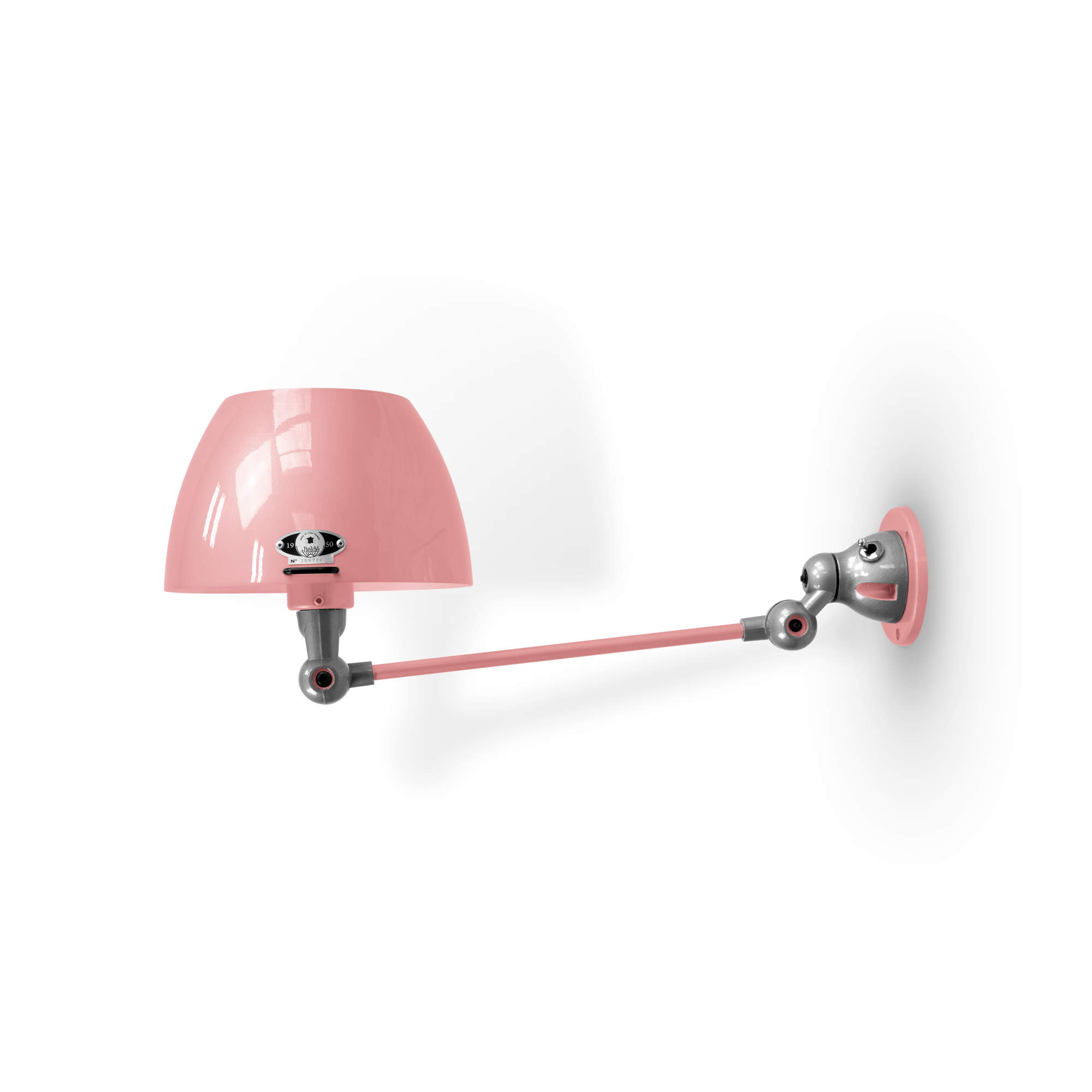 Aicler AIC301 væglampe fra Jieldé - Old pink / Poleret/blank
