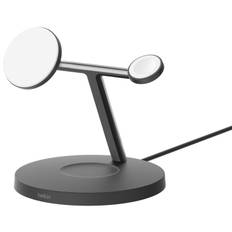 Belkin BoostCharge Pro 3-i-1 Trådløs Oplader - 15W - Sort