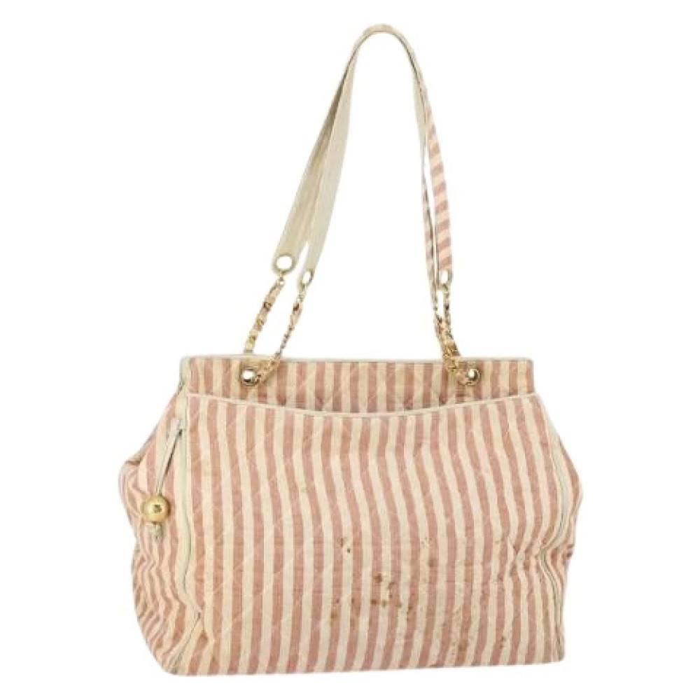 Chanel Vintage Pre-owned Vintage Skuldertaske - Vintage - Dame - Flerfarvet - ONE SIZE - Uld