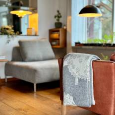'Curly Cheep’ Læsø Plaid® i 100% ren ny uld