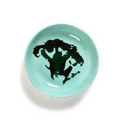 SERAX Dish S Azure Broccoli Green Feast By Ottolenghi Set/4 |Blå |Ø 11.5 cm