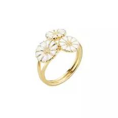 Marguerit ring med 3 blomster - buket