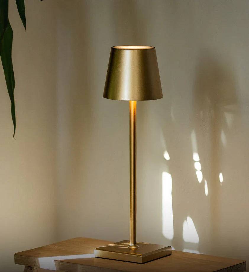 Nordiclight™ - Trådlös uppladdningsbar bordslampa - Guld