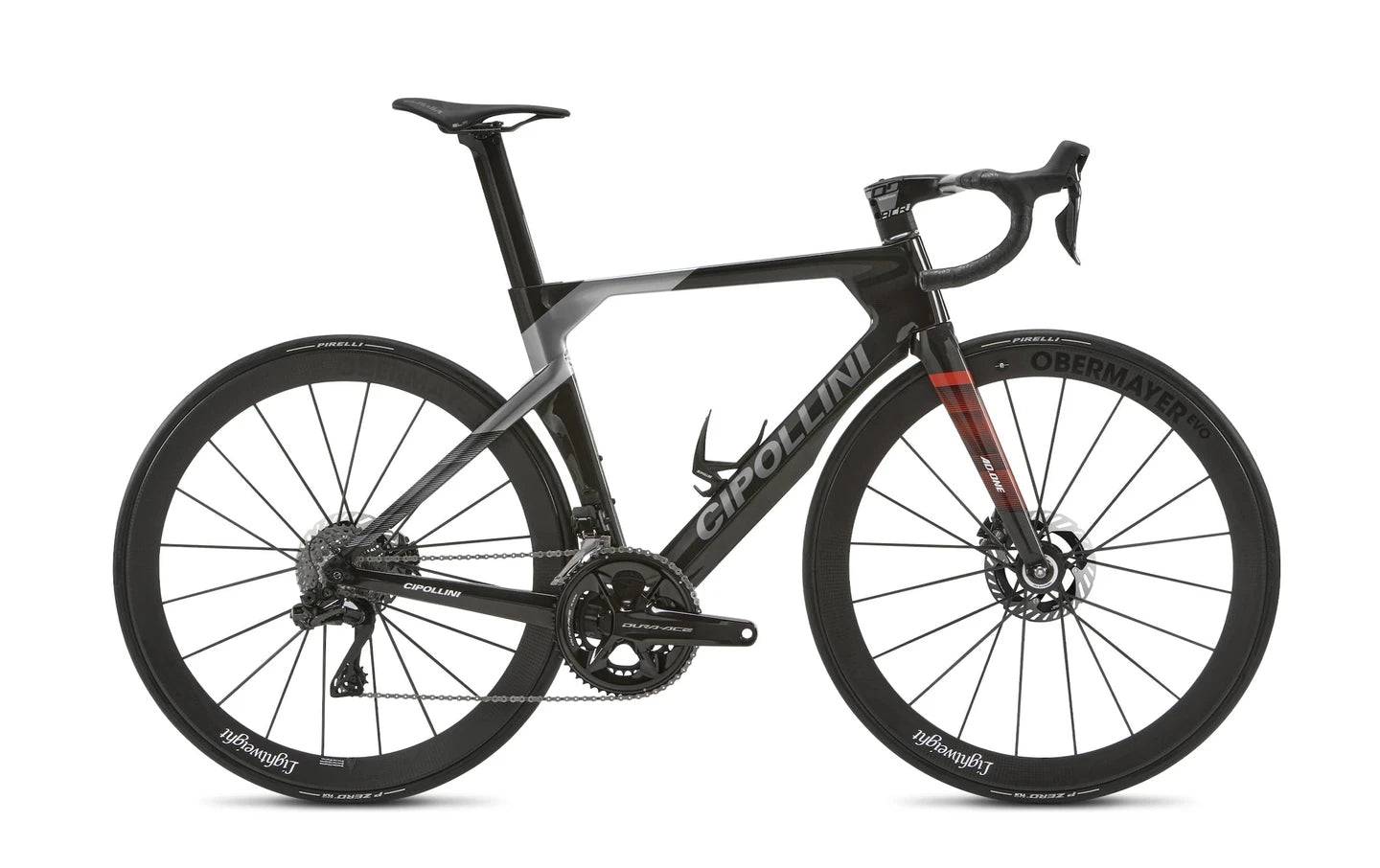 Cipollini RB1K AD.One Ultegra Di2 Airbeat 400 2026 - Shimano Ultegra Di2 2x12sp - Fulcrum AIRBEAT 400 - 064 / S / Carbon/anthracite/red shiny