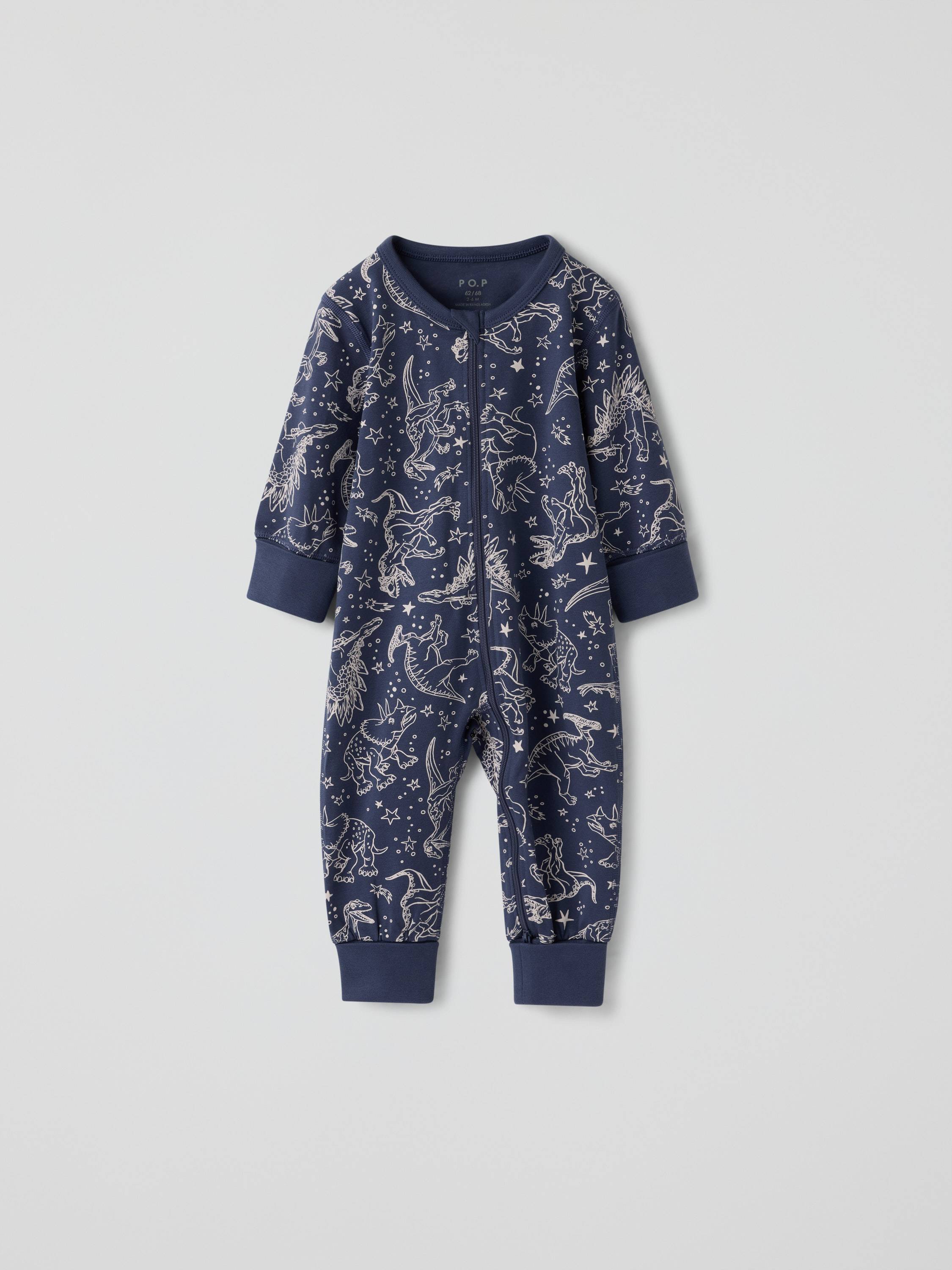Pyjamasoverall dinosaurier